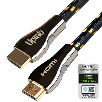 Certified Ultra High Speed HDMI Cable (HDR 8K 48Gbps eARC) Dolby Vision & Dolby Atmos (10FT\3M )