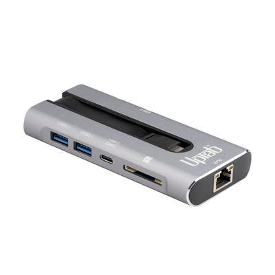 USB-C 3.2 Gen 2 10Gbps 4K 60hz HDR Power Delivery Hub USB 3.2 - Graphite