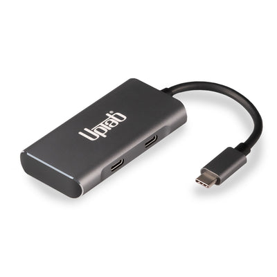 UPTab USB-C (Type C) 3.2 Gen 2 to 2 Port USB-A and 2 Ports USB-C (Type C) 3.2 Gen 2 10Gbps - Speed showing USB-A Ports